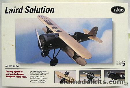 Testors 1/48 Laird Solution 1930s Air Racer with Pylon Stand, 914 plastic model kit